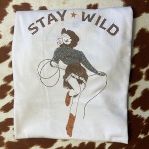 Stay Wild - Crop Top Tee